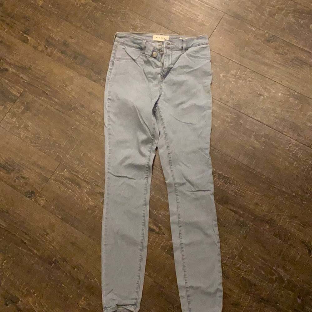 Pacsun high rise skinny jeans size 26 light wash